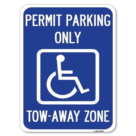 Signmission Georgia ADA Handicapped Parking Accessible Permit Parking